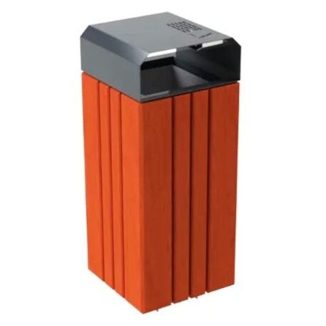 Metal litter bin 'STF/KU374/MDL_50L'
