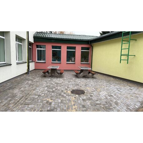 Concrete playing table and benches 2 pcs. 'BDS/SG027/MDL'