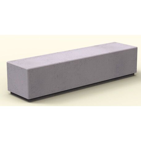 Betonbank ohne Rückenlehne '200x50xH/45cm'