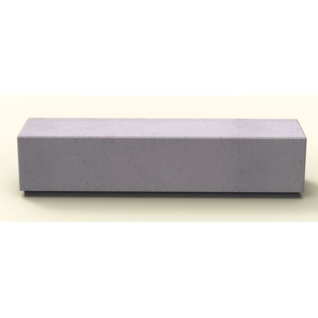 Betonbank ohne Rückenlehne '200x50xH/45cm'