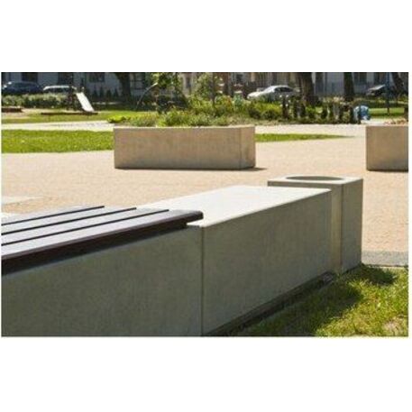 Betonbank ohne Rückenlehne '200x50xH/45cm'