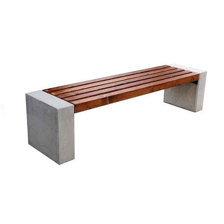 Concrete bench without backrest 'BDS/LB042'