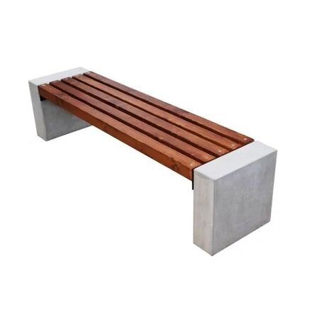 Concrete bench without backrest 'BDS/LB042'