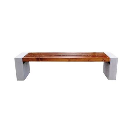 Concrete bench without backrest 'BDS/LB042'