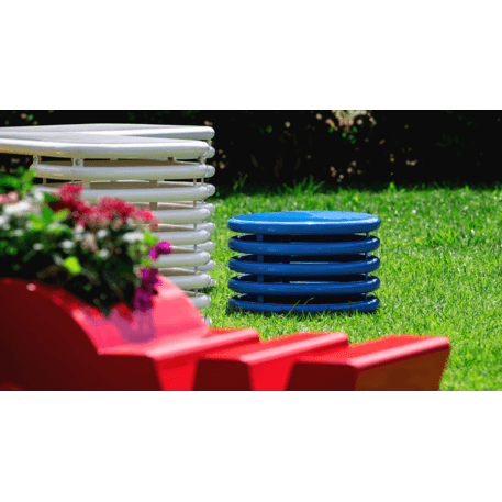 Metal table and seats (3 pcs.) for children's playgrounds 'D832'