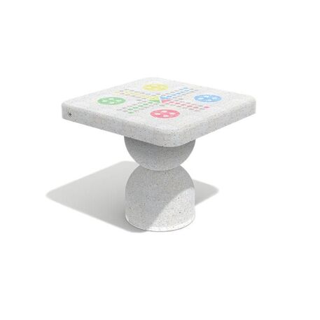 Concrete chess game table with 2 or 4 chairs, Premium line '80x80xH/70cm / BS-111/112'