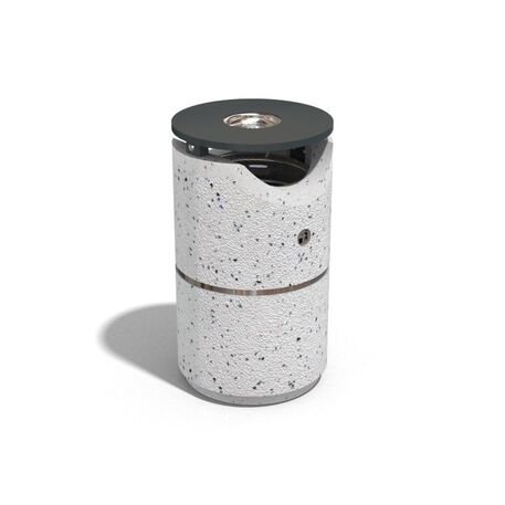 Concrete litter bin '46xH/80cm 40L / BS-127'