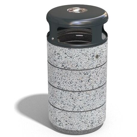 Concrete litter bin '50xH/101.5cm 70L / BS-128'