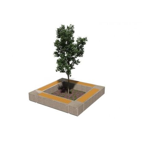 Modular concrete bench 'STF_BS-268/4_MDL'