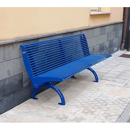 Metal bench 'BEST'