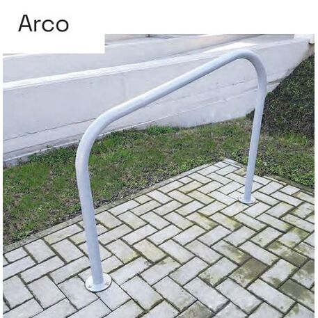 Metal bicycle parking racks 'Arco'
