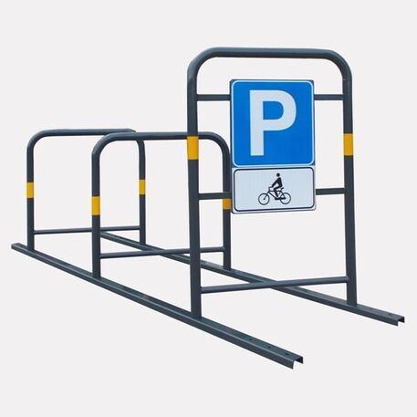 Metal bicycle parking racks 'Campus 3'