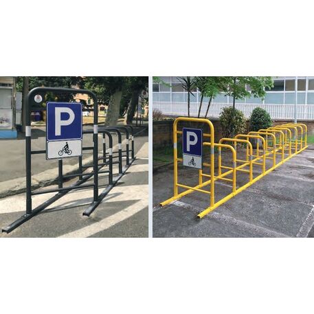 Metal bicycle parking racks 'Campus 5'