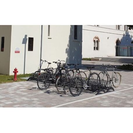 Metal bicycle parking racks 'Delta 9'