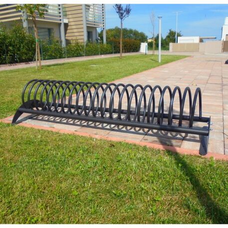 Metal bicycle parking racks 'Delta 9'