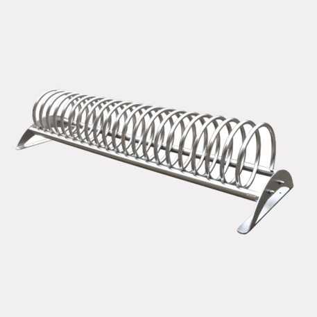 Metal bicycle parking racks 'Delta 9'