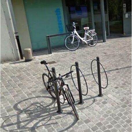 Metal bicycle parking racks 'Fox 3'