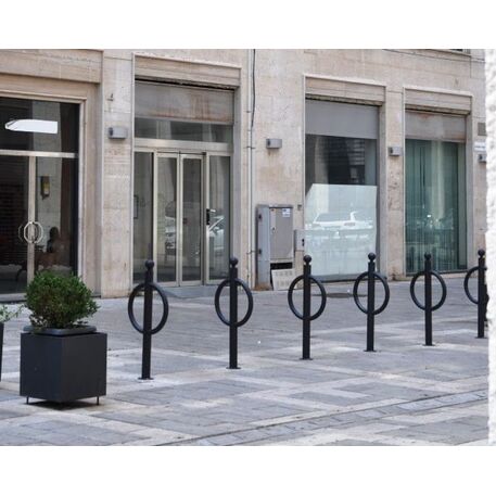 Metal bicycle parking racks 'Fox'