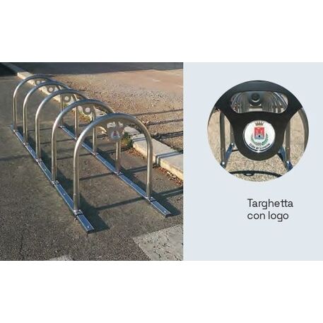 Metal bicycle parking racks 'Frick 3'