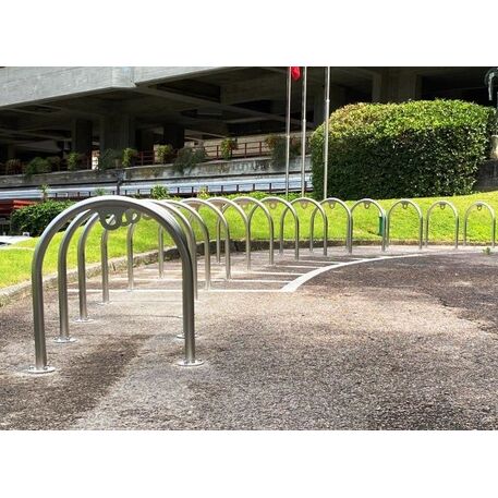 Metal bicycle parking racks 'Frick'
