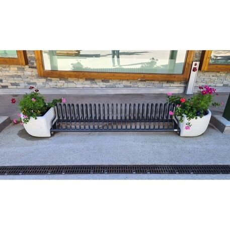Metal bicycle parking racks 'Gamma CLS1