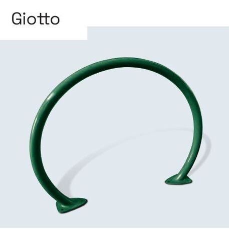 Metal bicycle parking racks 'Giotto'