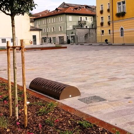 Metal bicycle parking racks 'Modular 5'