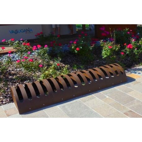 Metal bicycle parking racks 'Modular 7'