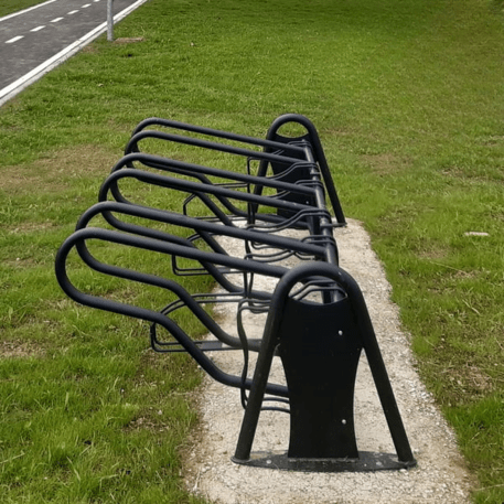 Metal bicycle parking racks 'Recoaro 6'