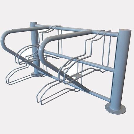 Metal bicycle parking racks 'Rotterdam 4'