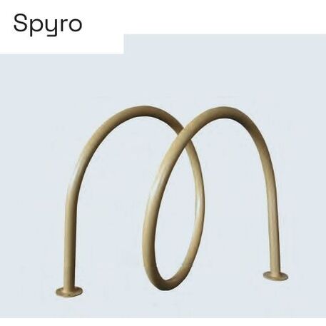 Metal bicycle parking racks 'Spyro'