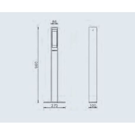 Metal bicycle parking racks 'Toledo'
