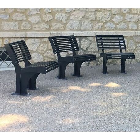 Metal bench 'GARDA'