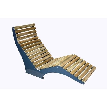 Metal deck chair 'Athena - 600mm/MDL'