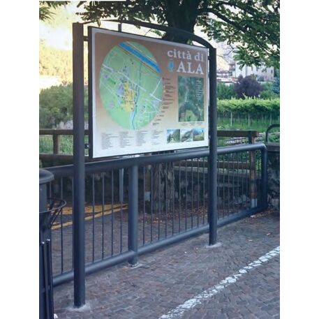 Information stand / Display board 'Poster 150x100cm'