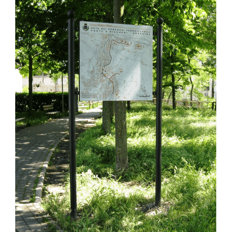 Information stand / Display board 'Stendarto 100x100cm'