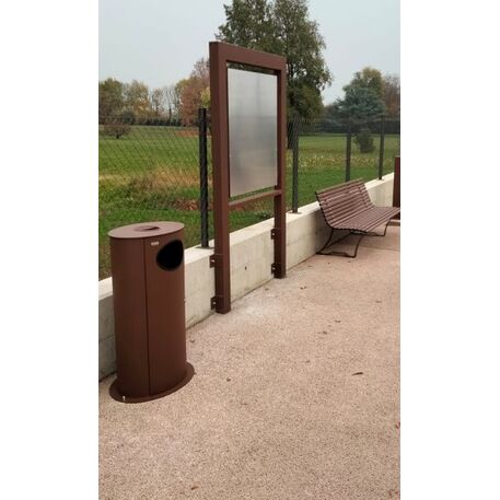 Information stand / Display board 'Vision 130x130cm'
