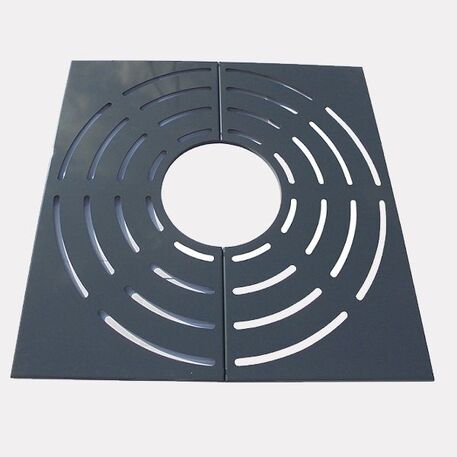 Metal tree root protection 1000x1000mm / 500mm 'Model BQ'
