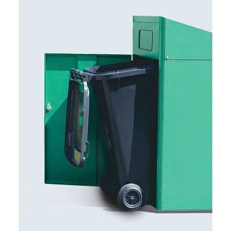 Metal litter bin for sorting 'Casetta 240L'