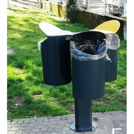 Abfallbehälter zum sortieren 'Paper Ecology / 2x30L / 3x30L'