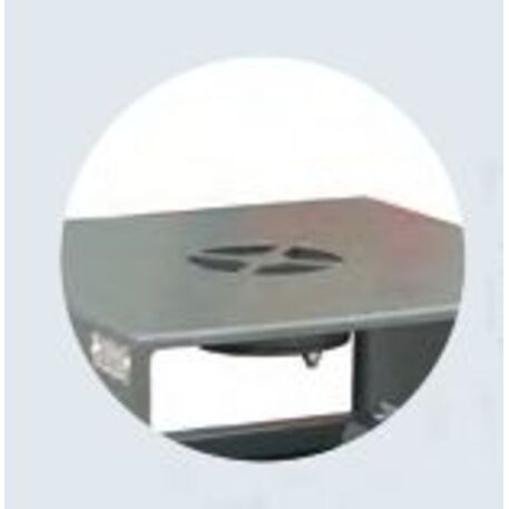 Metal litter bin for sorting 'Cubo 100L'