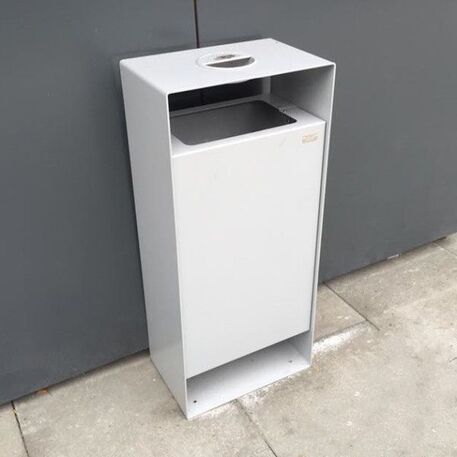 Metal litter bin 'Cometa / 90L'