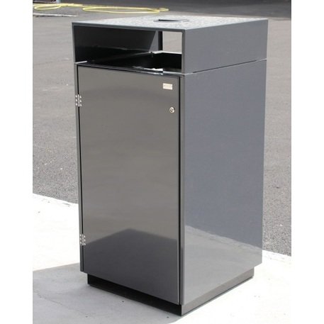 Metal litter bin 'Giove / 180L'