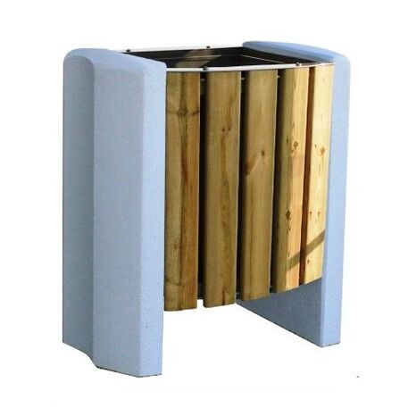 Concrete litter bin 'Marte / 80L'