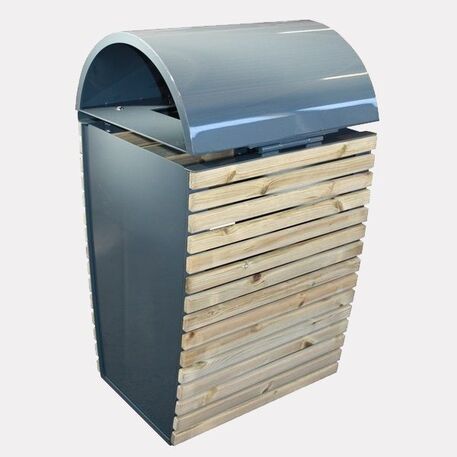 Metal litter bin 'Abu Dhabi / 120L'
