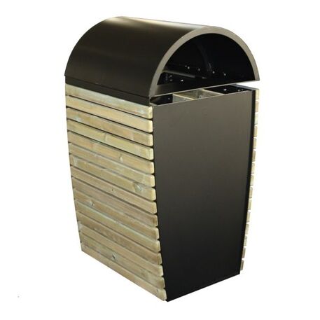 Metal litter bin 'Abu Dhabi / 120L'