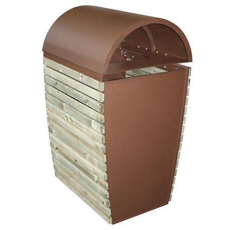 Metal litter bin 'Abu Dhabi / 120L'