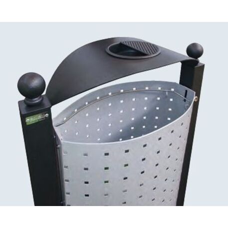 Metal litter bin 'Genova / 60L'