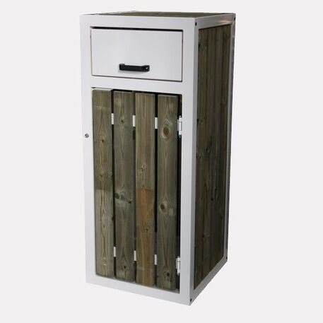 Metal litter bin 'Francisco / 120L'