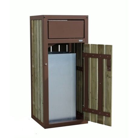 Metal litter bin 'Francisco / 120L'